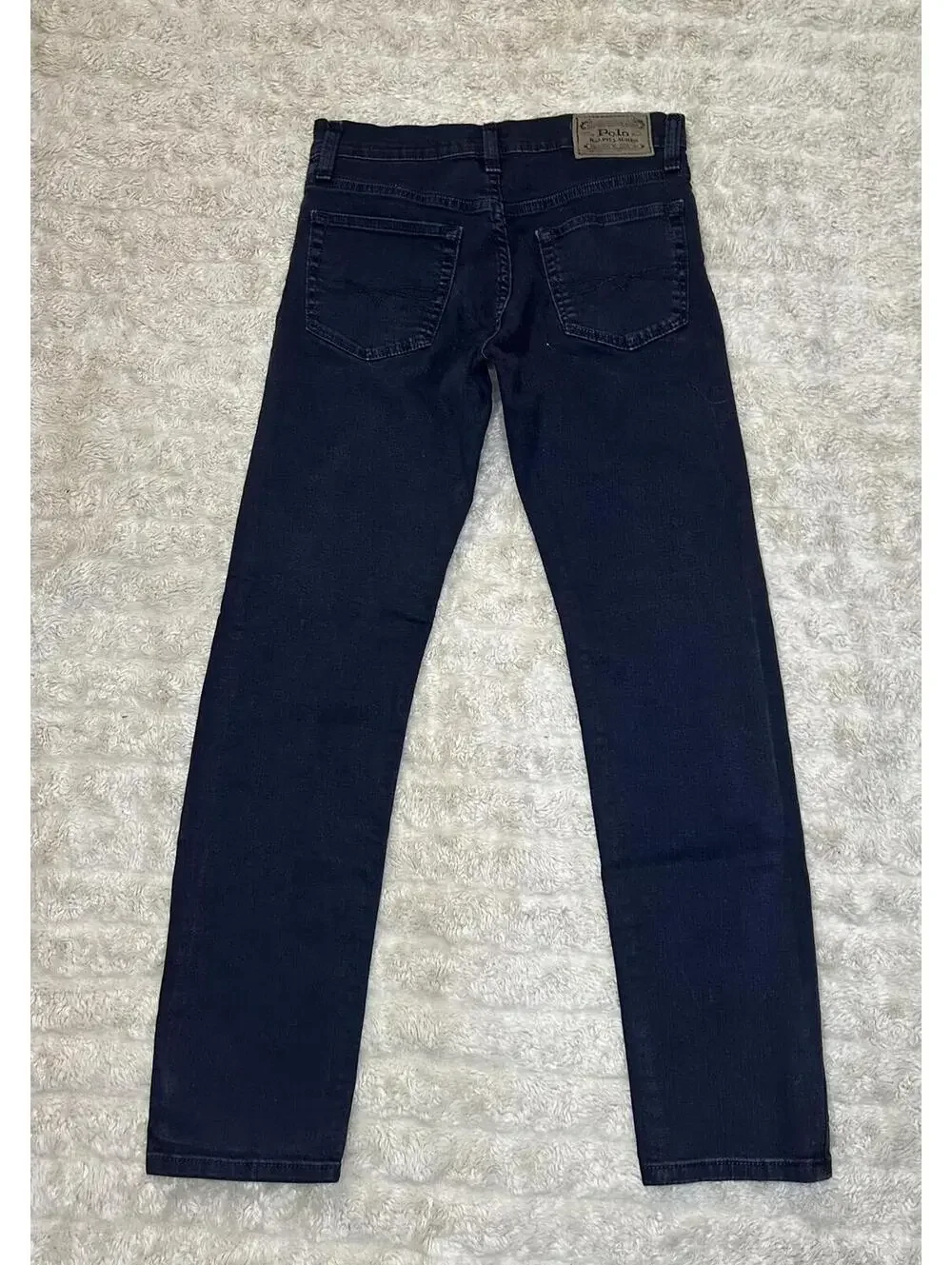 Polo Ralph Lauren dark wash skinny denim jeans Youth L(14-16) stretch classic